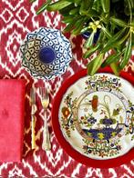 Ottomaanse ikat-stijl tafelkleed voor ruime tafels. -, Antiek en Kunst