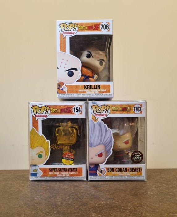 Funko - Funko Pop Set 3 Funko POP! Dragon Ball Z / Super -, Antiek en Kunst, Antiek | Speelgoed