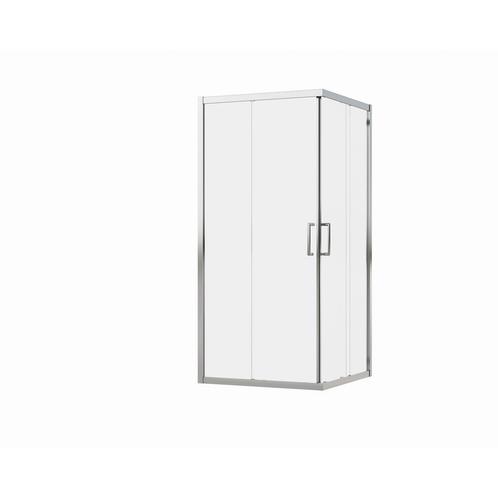 Douchecabine met schuifdeur 80x80x195cm serie Nevio chroom, Doe-het-zelf en Verbouw, Sanitair, Verzenden