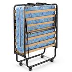 Coast Opklapbed - Traagschuimmatras. & Wielen - Max. 110 Kg, Verzenden, Nieuw