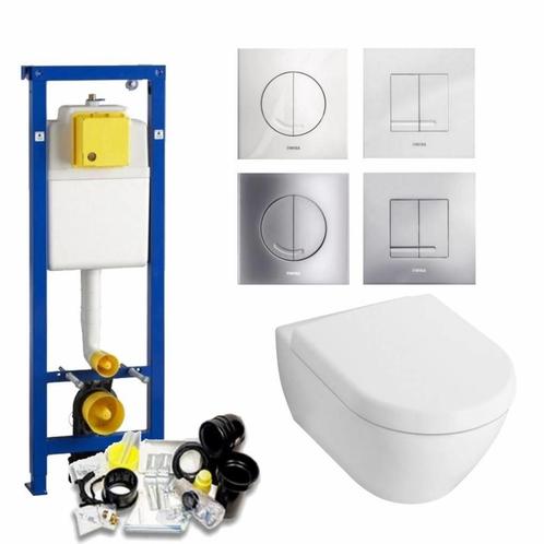 Xs Toiletset 22 V&B Subway 2.0 Met Argos Of Delos Drukplaat, Doe-het-zelf en Verbouw, Sanitair, Ophalen of Verzenden