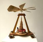 Erzgebirge - Kerstbeeldje - Spoorweg - Hout - Kerstpiramide