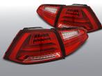 Achterlichten Volkswagen Golf 7 2013- | LED-BAR | rood / wit, Auto-onderdelen, Verlichting, Nieuw, Ophalen of Verzenden, Volkswagen