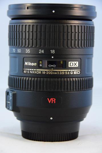 Nikon AF-S DX VR Nikkor 18-200mm/3.5-5.6G IF-ED TOP STAAT beschikbaar voor biedingen