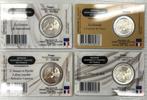 Frankrijk. 2 Euro 2025 Musée du Louvre (4 coincards)
