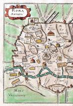 Italië - Rome; P. Briet - Rome Antiqua (RARE MAP) - 1649, Boeken, Atlassen en Landkaarten, Nieuw