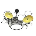 Miniatuur Zilver - zwart drumstel, Verzamelen, Ophalen of Verzenden, Nieuw, Overige typen