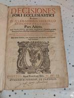 Alessandro Sperelli - Decisiones Fori Ecclessiastici - 1651, Antiek en Kunst, Antiek | Boeken en Bijbels