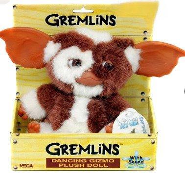 NECA - Figuur - Gremlins Dancing Gizmo Plush Doll - Textiel,, Antiek en Kunst, Antiek | Overige Antiek