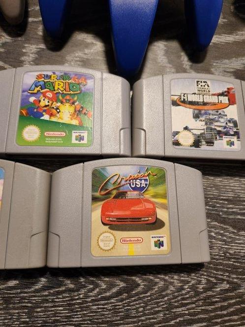 Nintendo - Nintendo 64 - Nintendo 64 & 5 games & 2, Spelcomputers en Games, Spelcomputers | Overige Accessoires