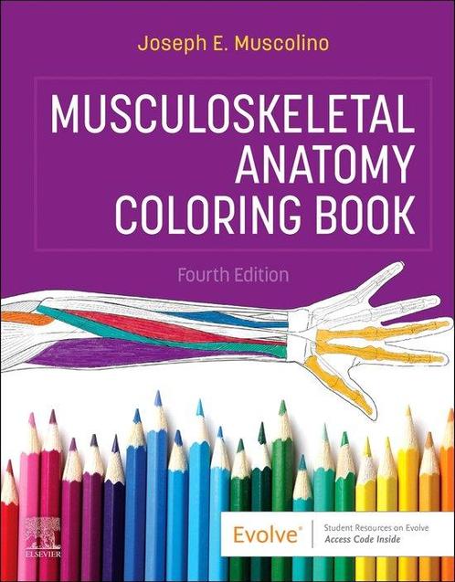 9780323878166 Musculoskeletal Anatomy Coloring Book, Boeken, Studieboeken en Cursussen, Nieuw, Verzenden