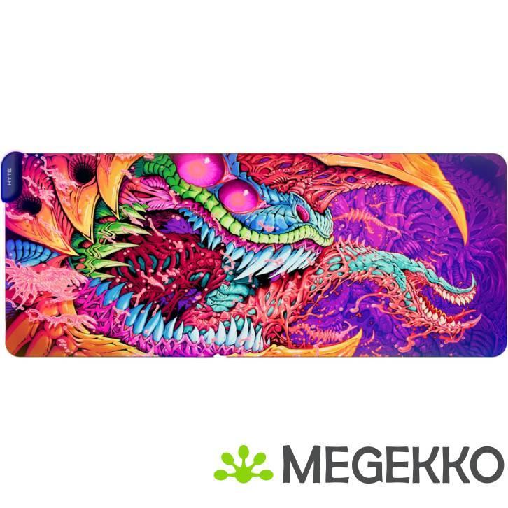 Hyte CNVS Intense Play Mat Hyper Beast 2, Computers en Software, Muizen, Nieuw, Verzenden