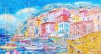 Angelo Favaro (1949) - Varenna marina reti e fiori