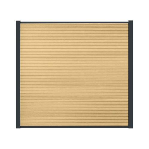 Rhombus Composiet Schutting | Red Cedar, Tuin en Terras, Schuttingen, Minder dan 3 meter, Nieuw, 1 tot 2 meter, Verzenden