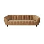 *WOONWINKEL* Kare Design Spectra Velvet 3-zits Bank Bruin, Verzenden, Nieuw