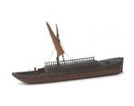 Een houten model van een trekschuit, Duitsland, 18e eeuw, Hobby en Vrije tijd, Nieuw