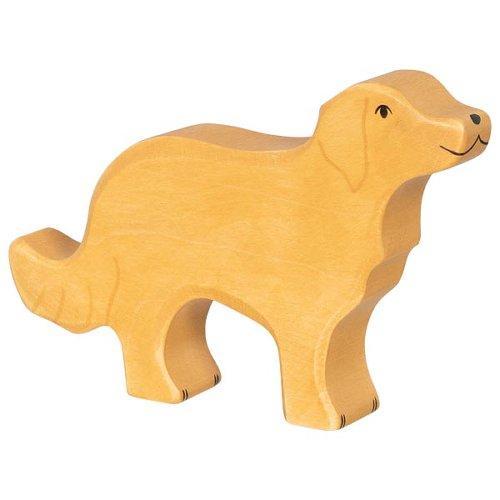 Holztiger - Houten Dieren - Golden Retriever 12,5 cm, Kinderen en Baby's, Speelgoed | Overig