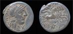 123bc Roman M Fannius C f Ar denarius zilver, Postzegels en Munten, Munten | Europa | Niet-Euromunten, Verzenden