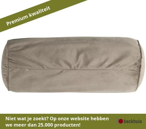 Coco Maison Rolkussen 22x50cm - Grijs, Tuin en Terras, Tuinmeubel-accessoires, Nieuw, Ophalen of Verzenden