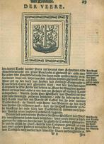 Cartografische prent van Veere, Antiek en Kunst