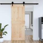 vidaXL Deur NARVIK 85x210 cm massief grenenhout, Verzenden, Nieuw