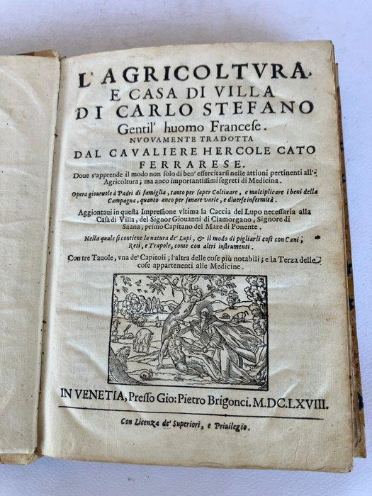 Carlo Stefano; Hercole Cato (traduttore) - Lagricoltura, e, Antiek en Kunst, Antiek | Boeken en Bijbels