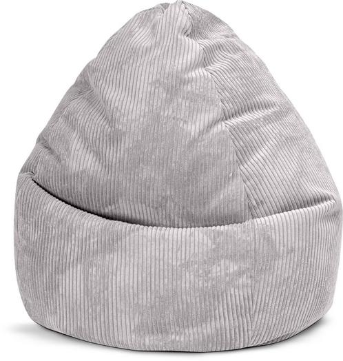 BeanBag Shara XXL - Lichtgrijs, Huis en Inrichting, Zitzakken, Verzenden