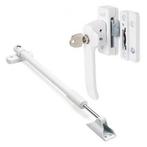 2x Raamsluiting met slot en blinde bevestiging +, Doe-het-zelf en Verbouw, Hang- en Sluitwerk, Verzenden, Nieuw