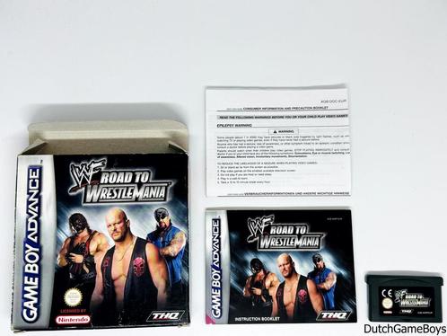 Gameboy Advance / GBA - WWF - Road To Wrestlemania - EUR, Spelcomputers en Games, Games | Nintendo Game Boy, Gebruikt, Verzenden
