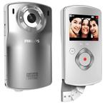 Philips ESee Pocket Videocamera - Zilver (In doos), Verzenden, Zo goed als nieuw