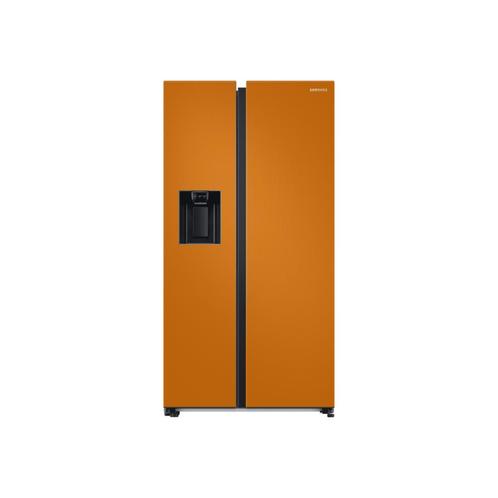Samsung RS68A ORANJE Amerikaanse koelkast Vrijstaand F1949, Witgoed en Apparatuur, Koelkasten en IJskasten, Nieuw, 160 cm of meer