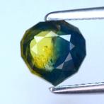 Zonder Minimumprijs Tweekleurig Saffier - 2.96 ct -, Sieraden, Tassen en Uiterlijk, Edelstenen, Nieuw