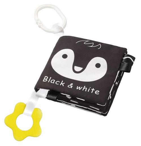 Baby Ono Black & White Zacht Buggyboekje 542, Kinderen en Baby's, Autostoeltjes, Nieuw, Verzenden