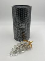 Swarovski - Beeldje - druiventros - Kristal, Staal, Verguld
