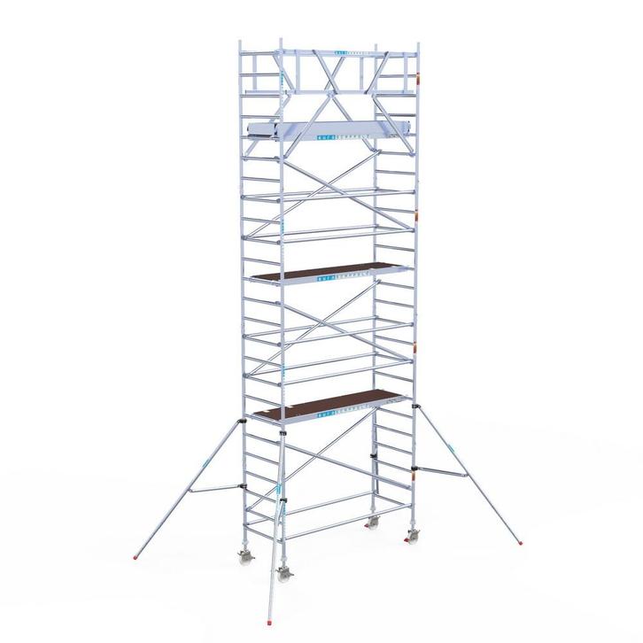 Rolsteiger Original 90x250 8,2m werkhoogte vrijstaand, Doe-het-zelf en Verbouw, Steigers, Rolsteiger of Kamersteiger, Nieuw, 5 meter of hoger