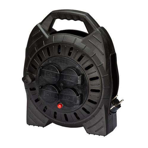 Kabelhaspel 10m 3G 1,5mm2, Doe-het-zelf en Verbouw, Elektra en Kabels, Nieuw, Verzenden