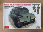 MiniArt 35074 Dingo Mk.II Scout Car w/Crew 1:35, Hobby en Vrije tijd, Modelbouw | Auto's en Voertuigen, Verzenden, Nieuw