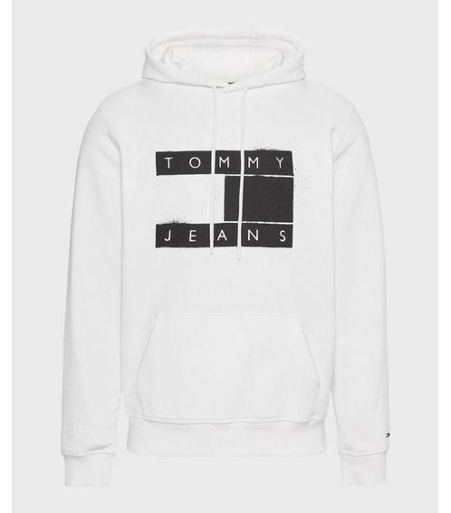 Tommy hilfiger hoodie wit heren sale