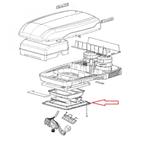 Dometic B1500S Airco Binnenkader Frame, Nieuw