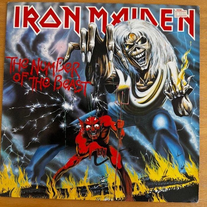 Iron Maiden - The Number Of The Beast [First pressing] - LP, Cd's en Dvd's, Vinyl Singles