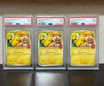 Pokémon - 3 Graded card - Pikachu, Mcdonalds Promo 020/M-P, Nieuw
