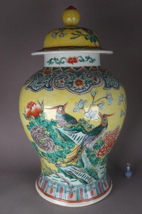 Vaas - Porselein - China - Qing Dynastie (1644-1911) - Grote, Antiek en Kunst, Antiek | Overige Antiek