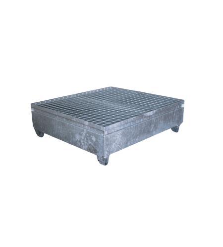 Stalen lekbak IBC tank 440 liter verzinkt, nieuw, Doe-het-zelf en Verbouw, Overige Doe-het-zelf en Verbouw, Nieuw, Ophalen of Verzenden