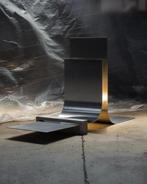 DARK atelier - Lamp - Botsing 3.0 - Aluminium, Travertijn