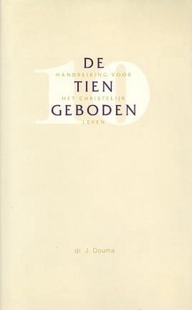 TIEN GEBODEN, DE 9789066511514 Jos Douma, Boeken, Godsdienst en Theologie, Gelezen, Verzenden