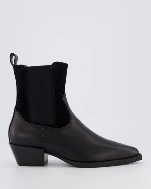 -25% Copenhagen  Copenhagen Dames leather mix booty  maat 38, Kleding | Dames, Schoenen, Zwart, Nieuw, Verzenden