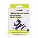 Benson Adapter - Universeel - Zwart - 600Ma - 1 meter Kab..., Nieuw, Ophalen of Verzenden