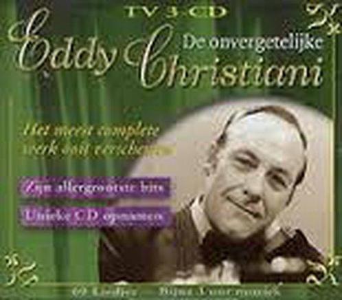 cd - De Onvergetelijke Eddy Christiani - De Onvergetelijk..., Cd's en Dvd's, Cd's | Overige Cd's, Zo goed als nieuw, Verzenden