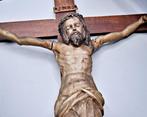 Crucifix - Hout - 1850-1900 - Gekruisigde Christus, Antiek en Kunst