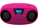 Bigben CD61 - Radio CD speler - USB - Roze, Verzenden, Nieuw